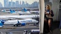 United flight attendant makes quick save, catching baby that was about to fall from 'exhausted' mom's lap - Fox News