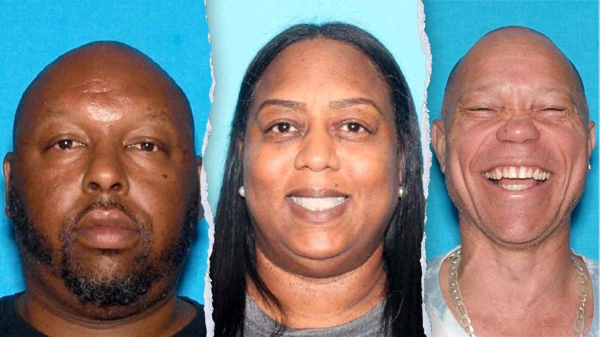 Michael Young, Lakiya Malone y Donye Mitchell
