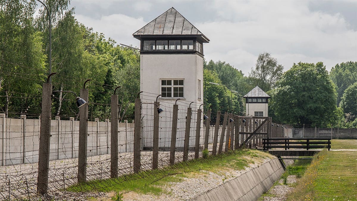 The Dachau concentration camp in Germany