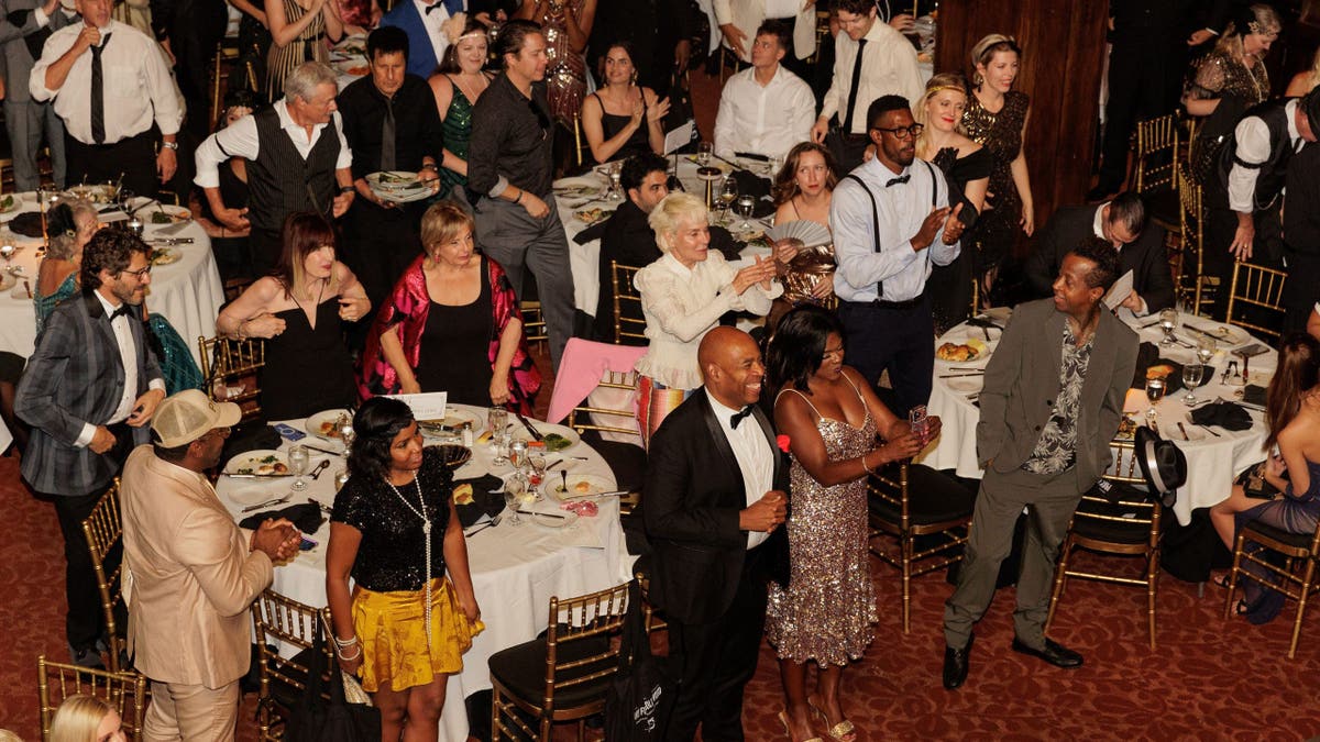 Guests at the Hollywood Prayer Network's 25i-year anniversary gala.