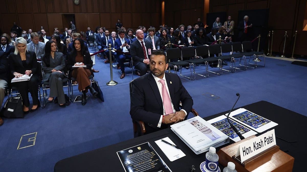 Federal Bureau of Investigation (FBI) Director Kash Patel arrives to testify during a Senate Judiciary Committee hearing in the Hart Senate Office Building on September 15, 2026 in Washington, DC. The committee held the oversight hearing to examine the Federal Bureau of Investigation.