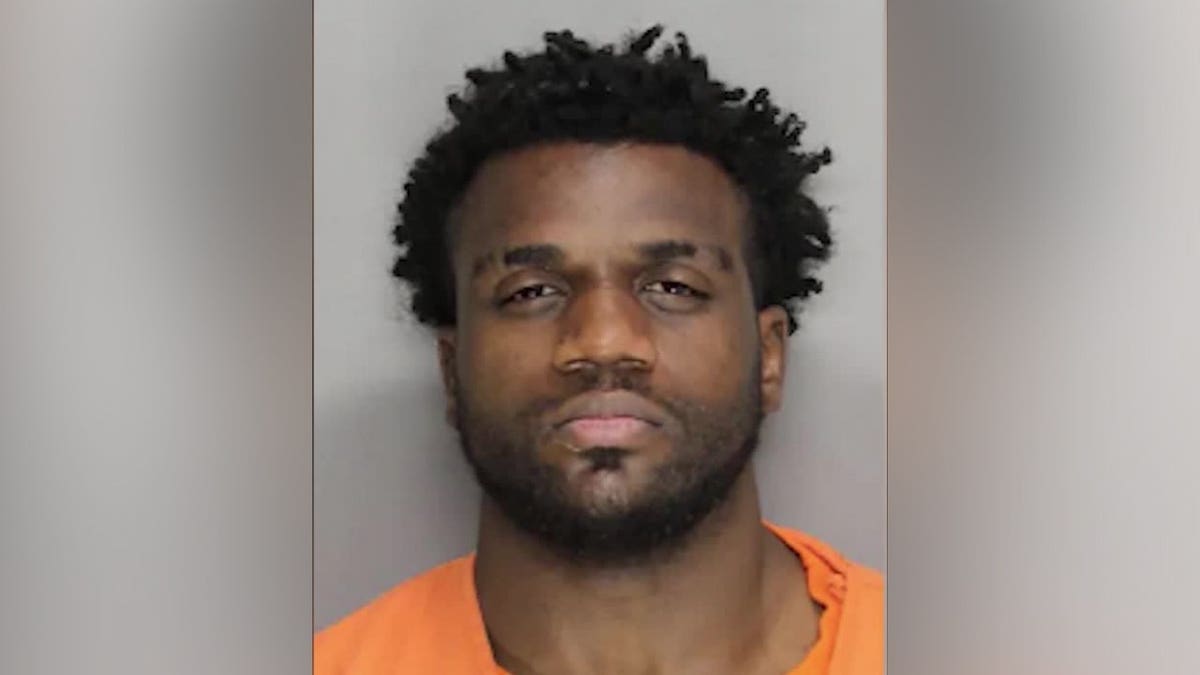 Mugshot of 18-year-old Kingston Lammar Bradley, who police charged with murder Friday Sept. 25, 2026 after finding dismembered body parts in the trunk of his car.