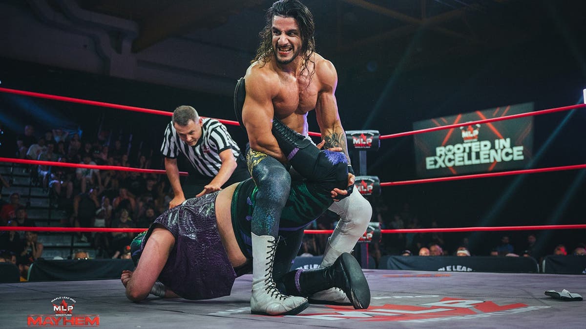 Rohan Raja in the ring
