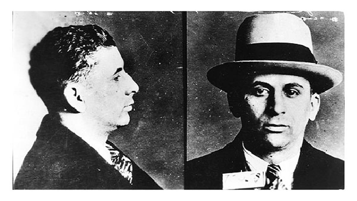 Foto policial de Meyer Lansky de alrededor de 1935