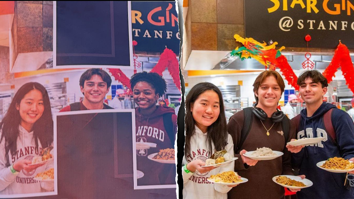 A Stanford Residential and Dining Enterprises photoshopped image