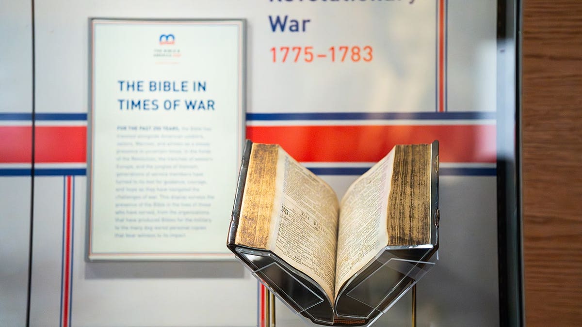 Bible in Times of War exhibit
