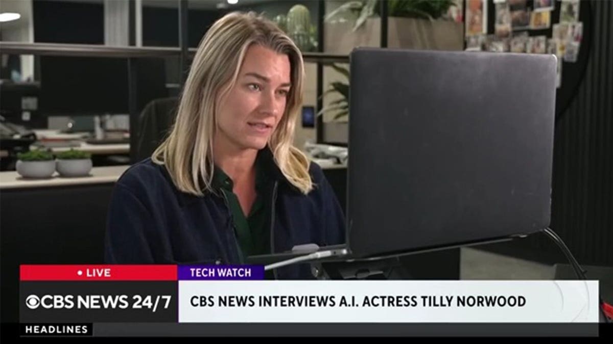 Leigh Kiniry interviews Tilly Norwood from computer