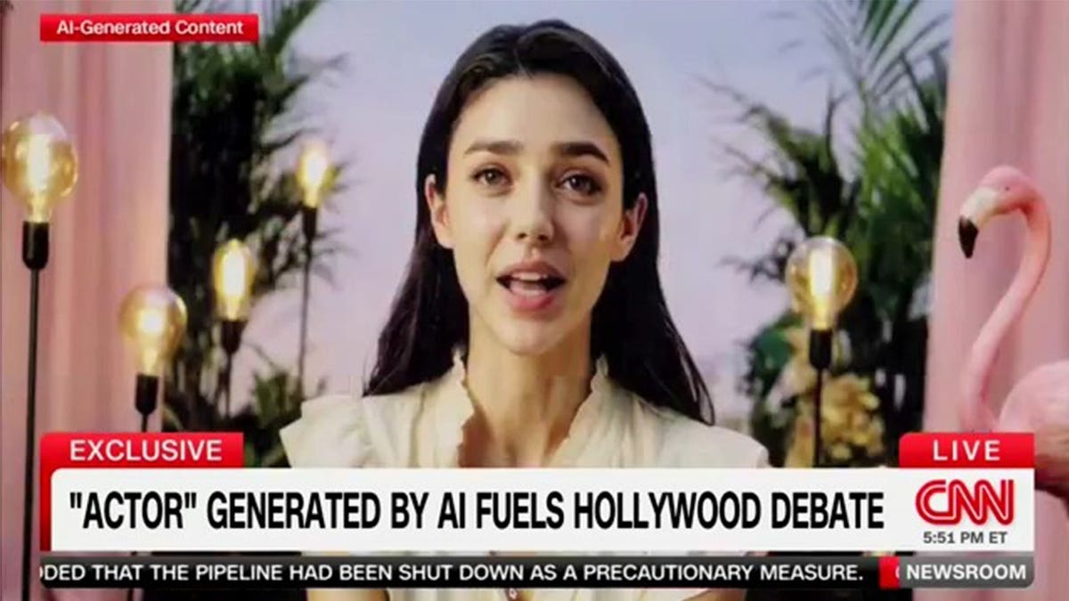 Tilly Norwood on CNN