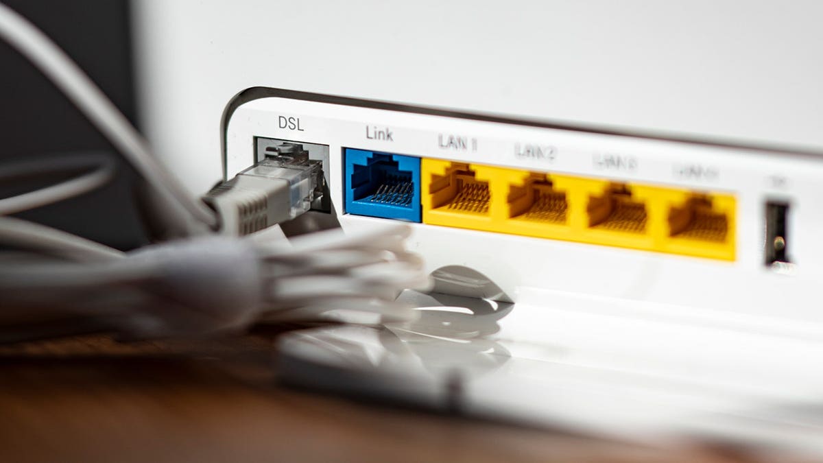 Ports behind a WiFi router.