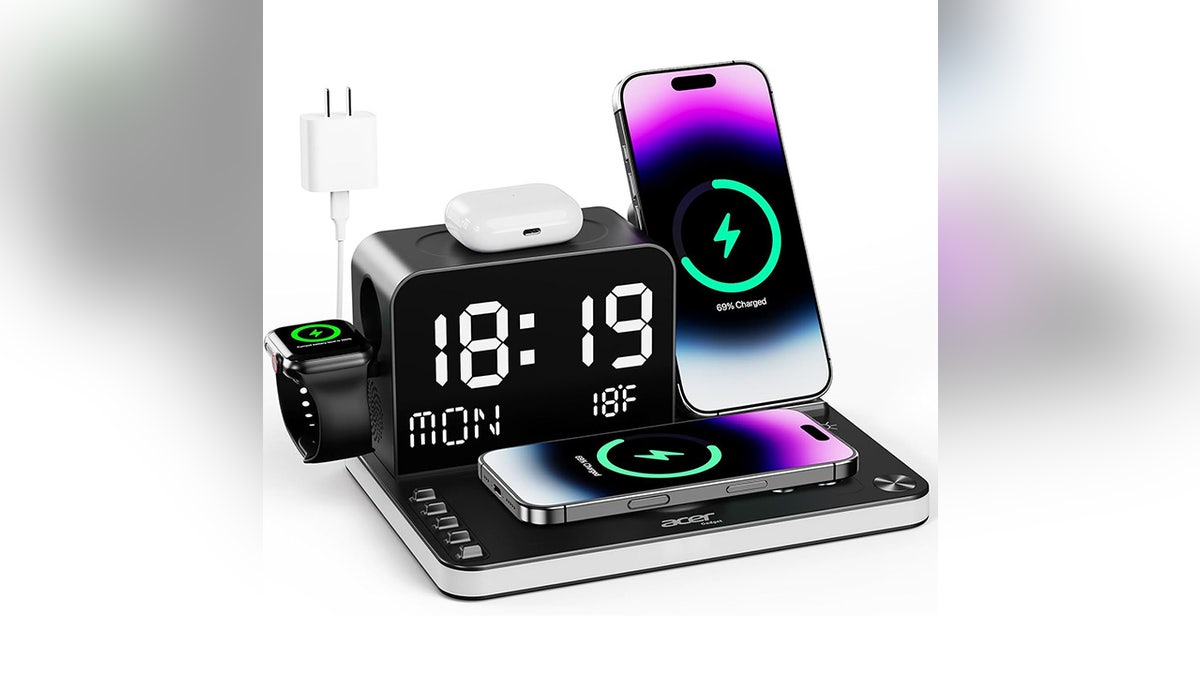 Charge six devices simultaneously.