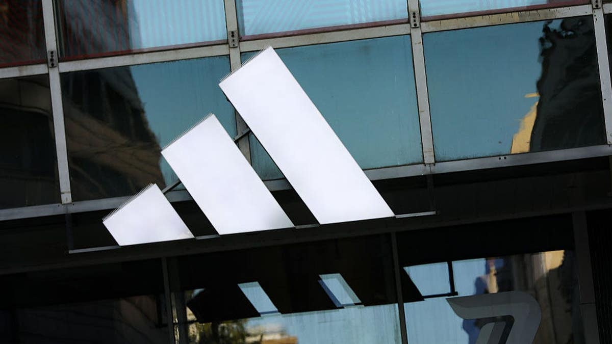 An Adidas logo