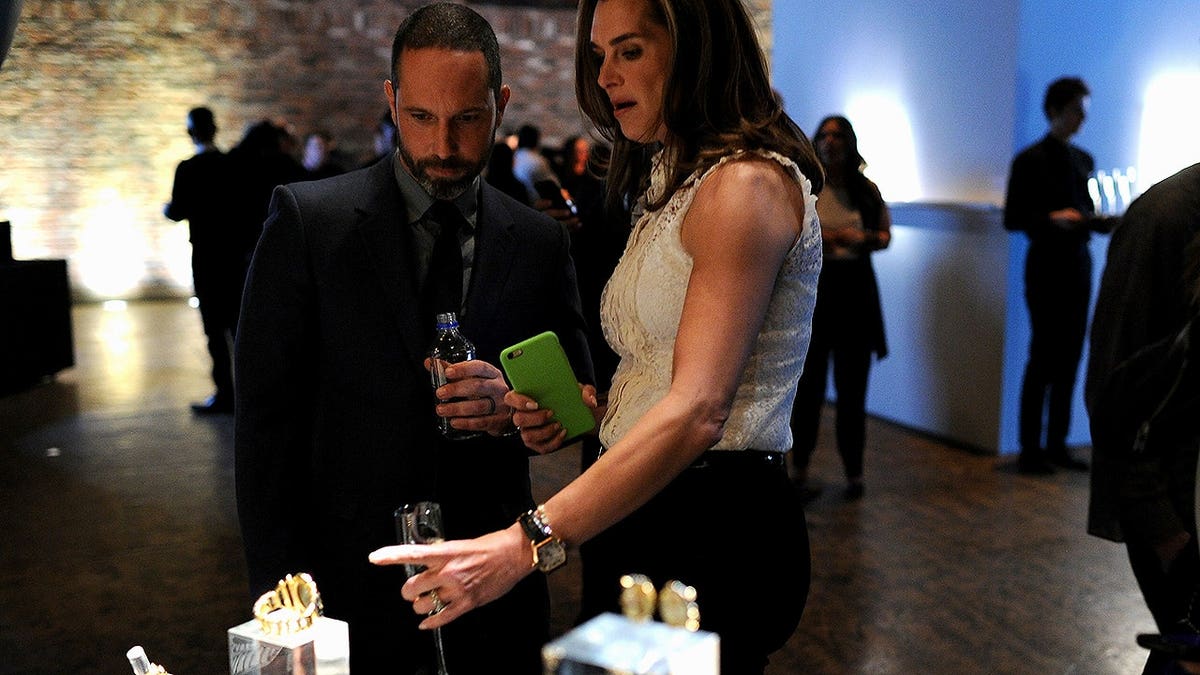 Alexis Bittar and actress Brooke Shields