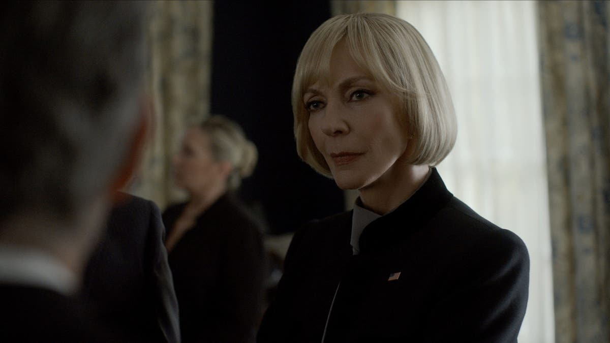 Allison Janney as Grace Penn in a scene from The Diplomat.