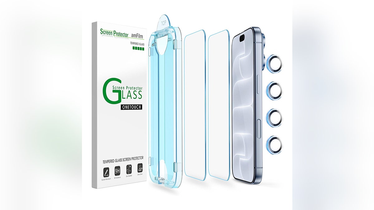 Stop scratches and cracks with this screen protector.