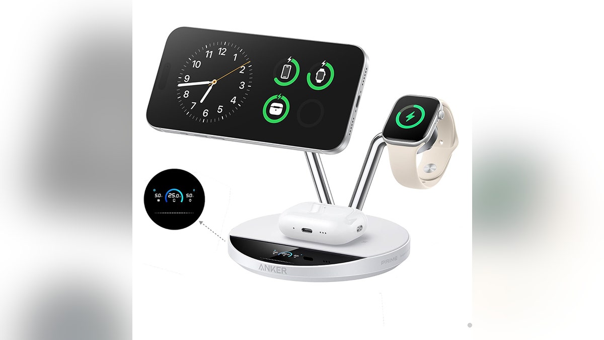Keep your phone, headphones and smartwatch charged.