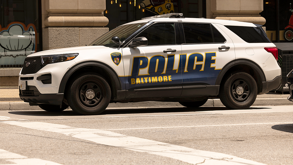Baltimore Police car