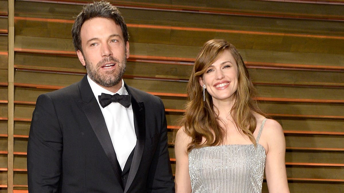 Ben Affleck and Jennifer Garner at the Vanity Fair Oscar Party in Los Angeles in March 2014