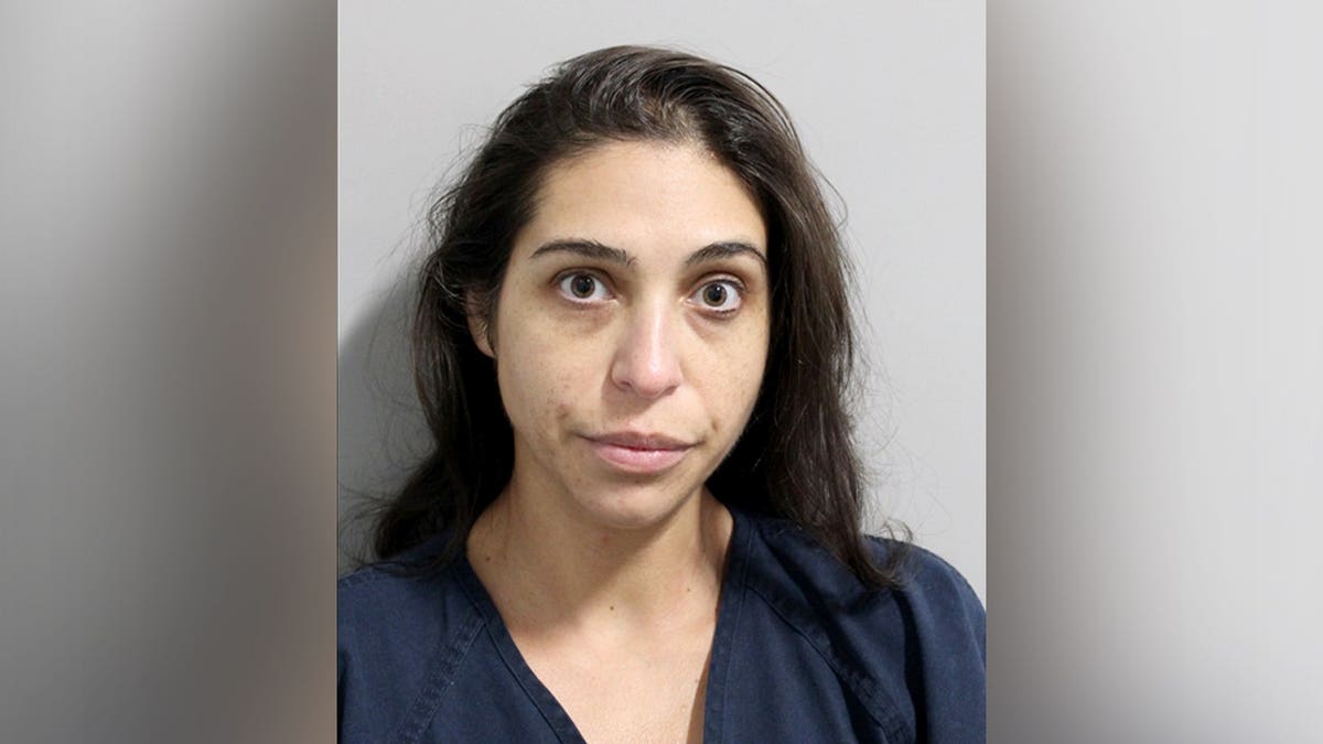 A mugshot of Samantha Adams.