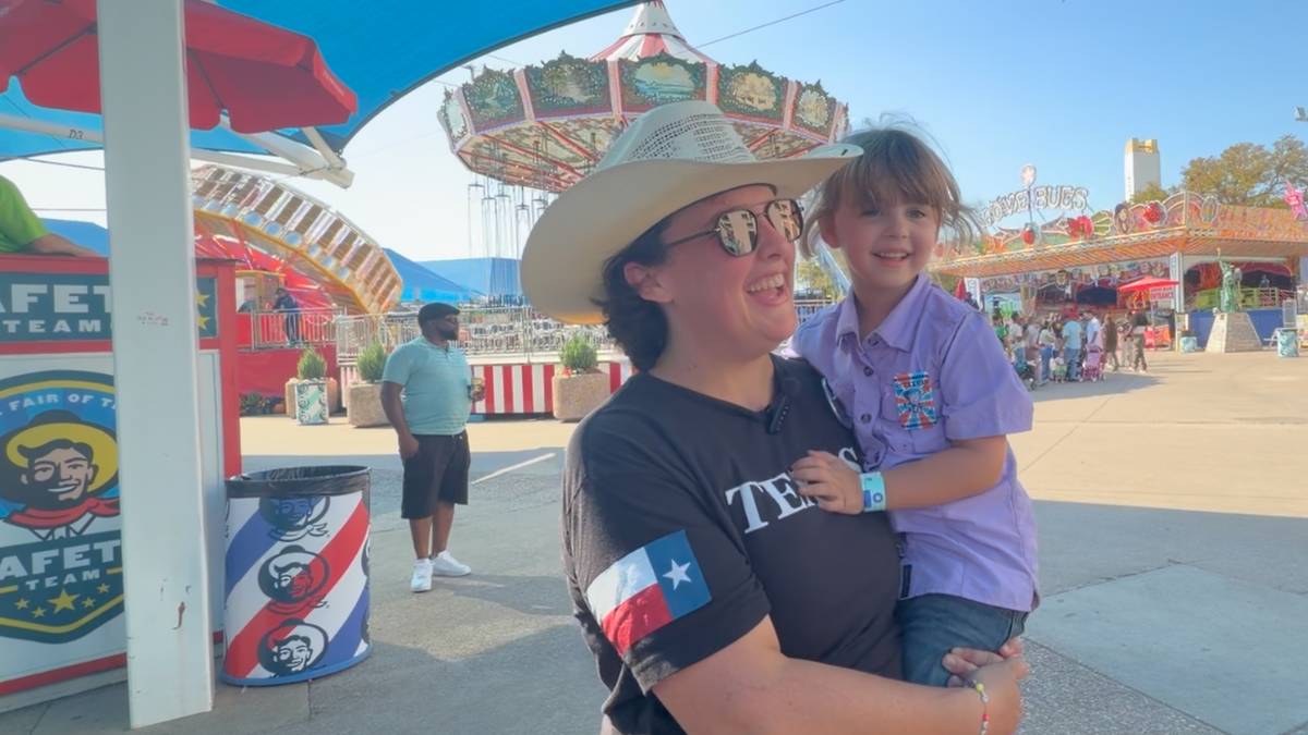 Briana photo caption Briana, a voter from Garland, Texas, told Fox News Digital at the State Fair of Texas that she expects the Lone Star State to remain red, despite a potentially tougher political fight.