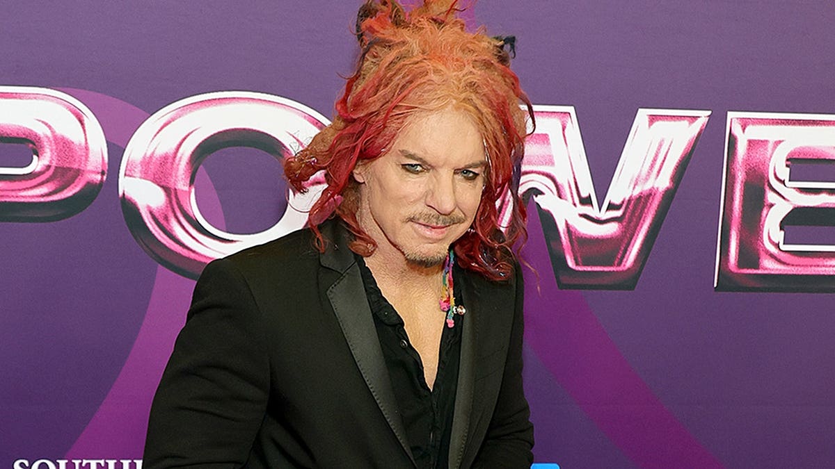 Carrot Top attends a gala at MGM Grand Garden Arena in Las Vegas.