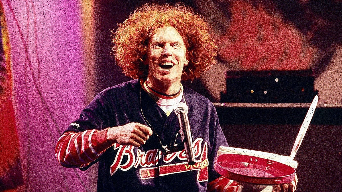 Carrot Top performs onstage at The Roxy Theater in Atlanta.