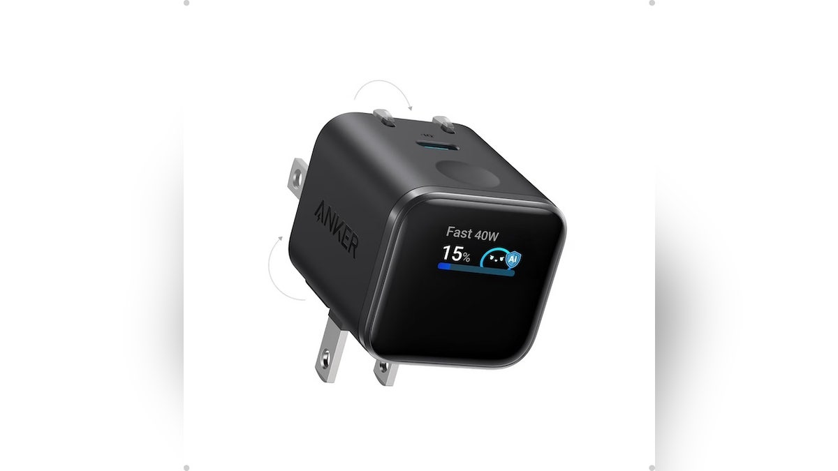 Anker's Nano Smart Display charger combines fast charging with a built-in display.