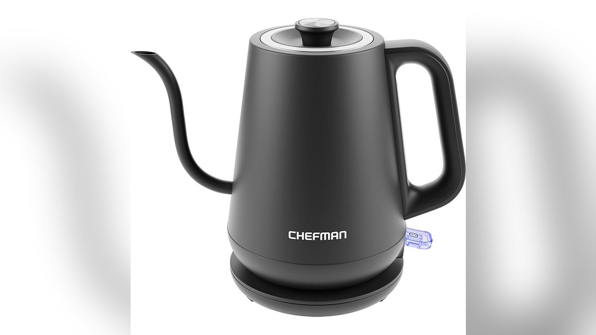 Get a more controlled pour with a gooseneck kettle.