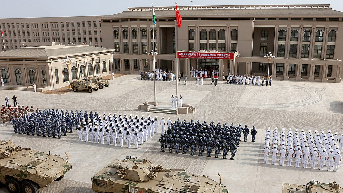 China's ilitary base in Djibouti