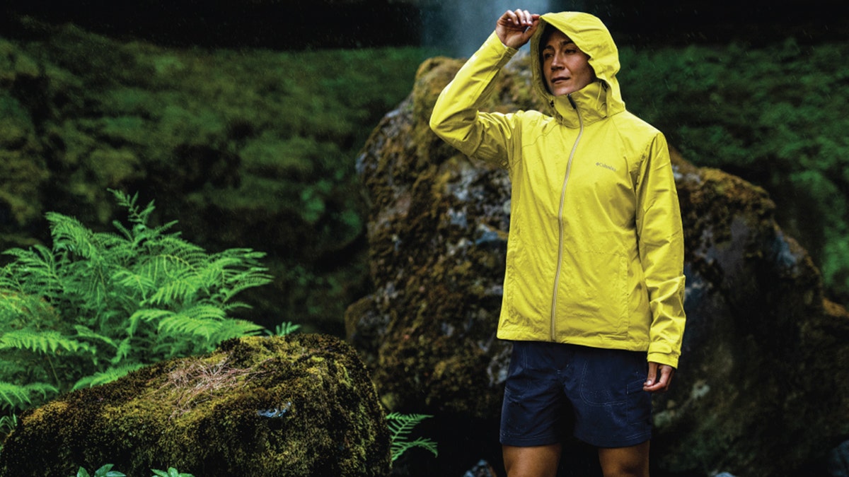 Prepare for rainy fall weather with this discounted rain jacket.