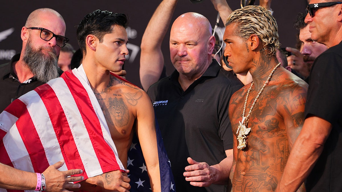 Ryan Garcia and Conor Benn face off