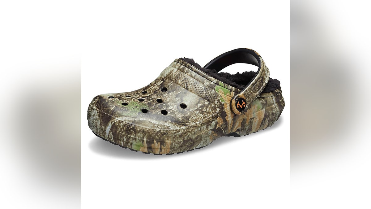 A soft lining warms your feet on cold days.