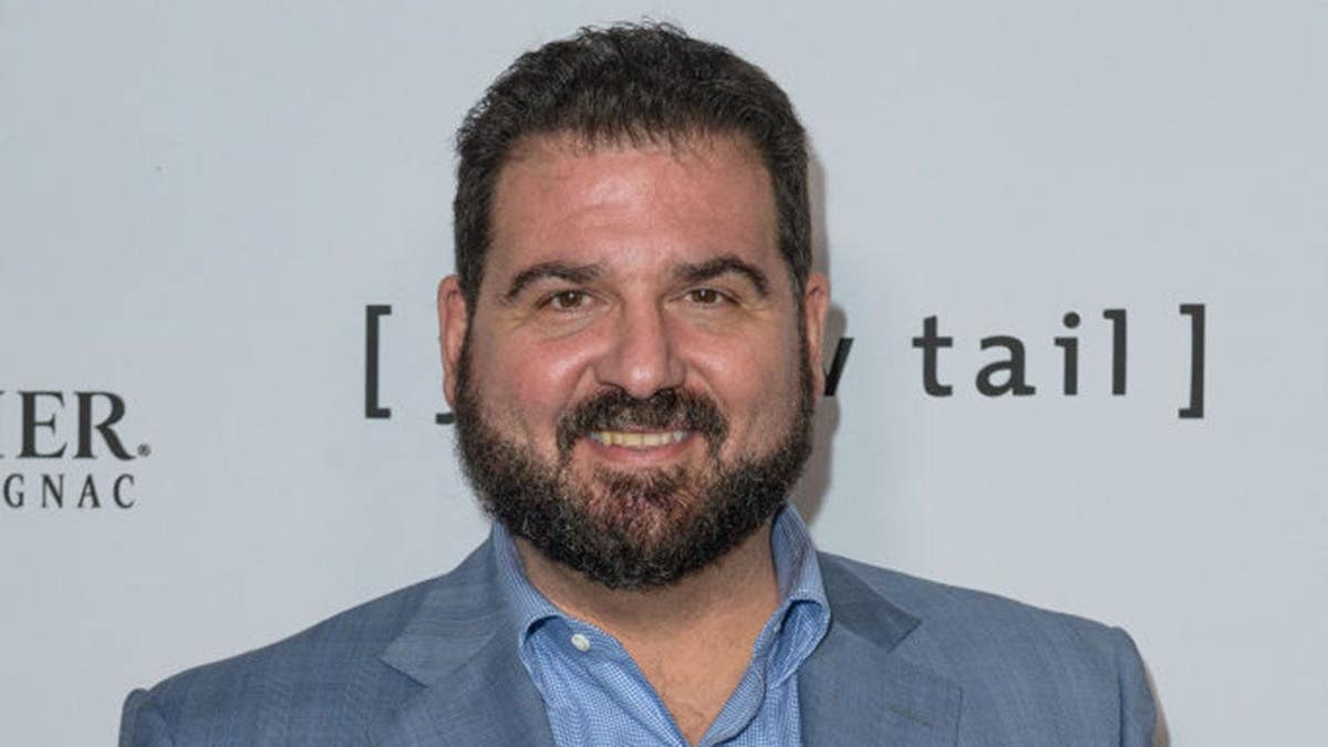 Dan LeBatard arrives at Shaq's Fun House in Miami.