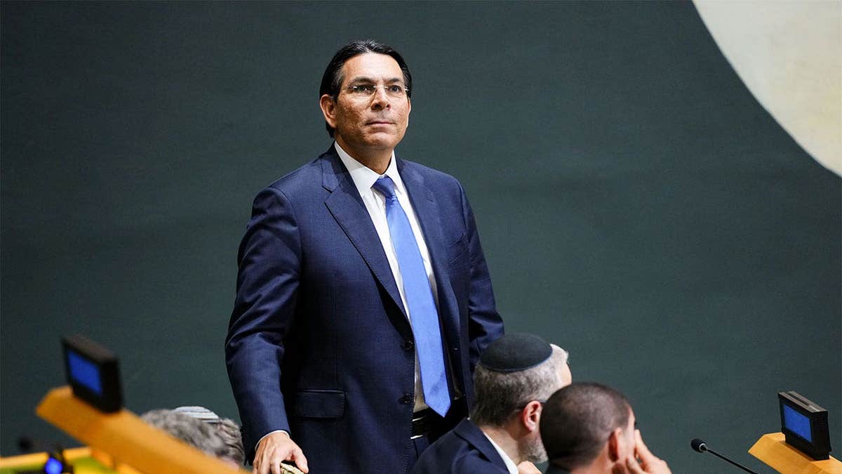 Israeli Ambassador to the U.N. Danny Danon at the United Nations General Assembly in New York.