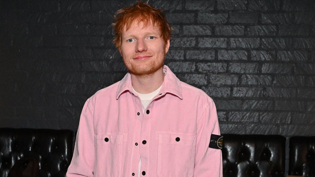 Ed Sheeran at The Motoring Club in Los Angeles in January 2026.