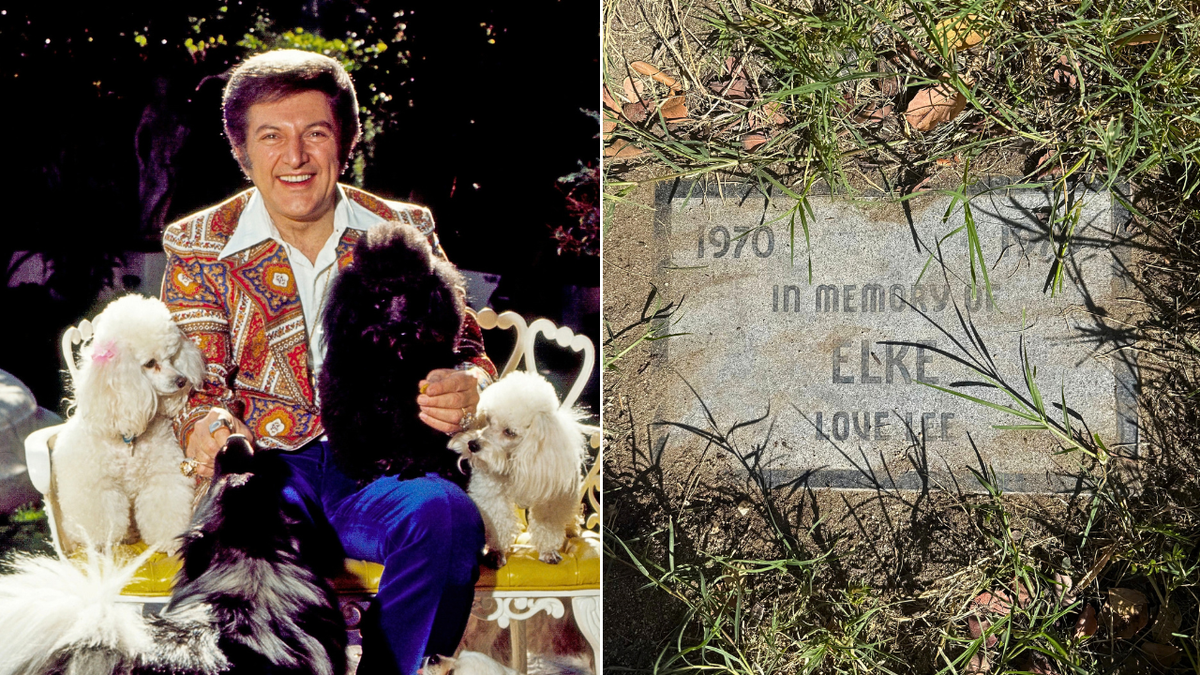 elke liberace dog gravesite