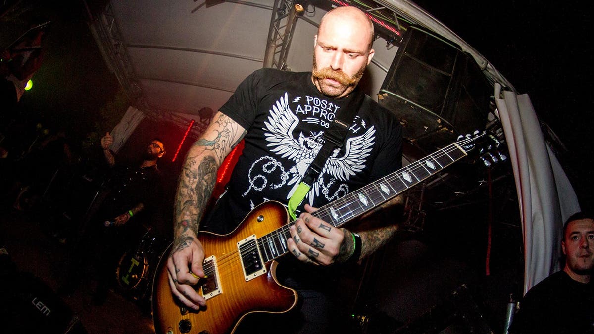 Every Time I Die performs on stage at Magnolia in Milano, Italy.