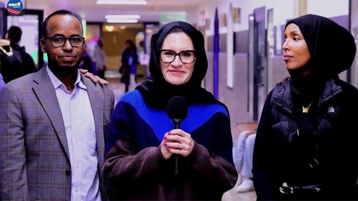 Peggy Flanagan at the Karmel Somali market