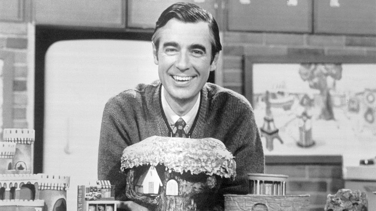 Fred Rogers in a portrait-style image for Mister Rogers' Neighborhood.