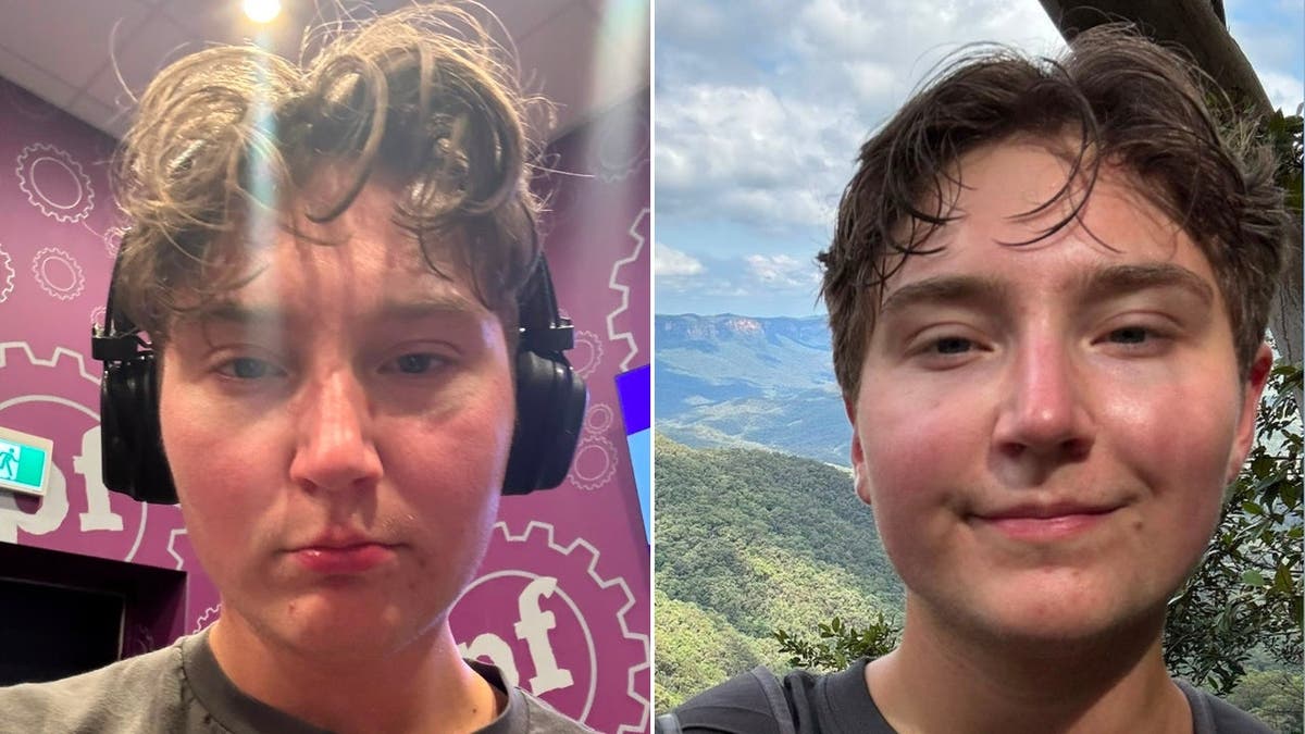 Haley Furst during her years as a transgender man.