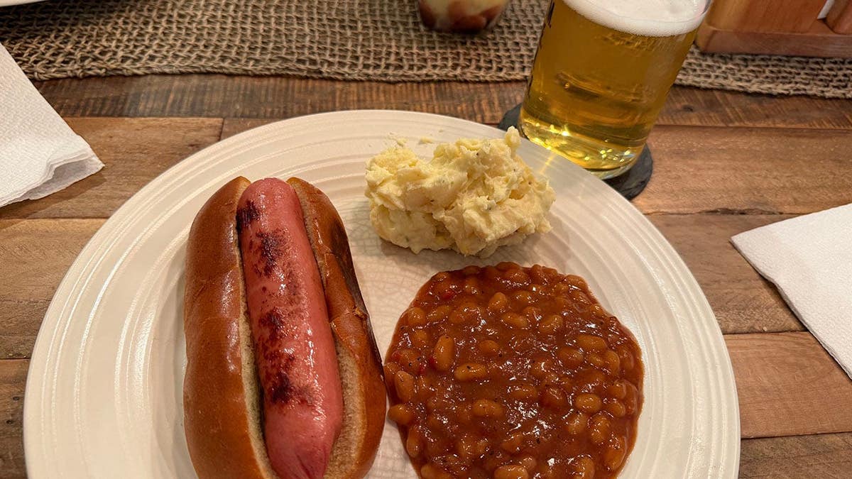 Screencaps reader Gen X Warren M adapts and shares his meat despite the rain.