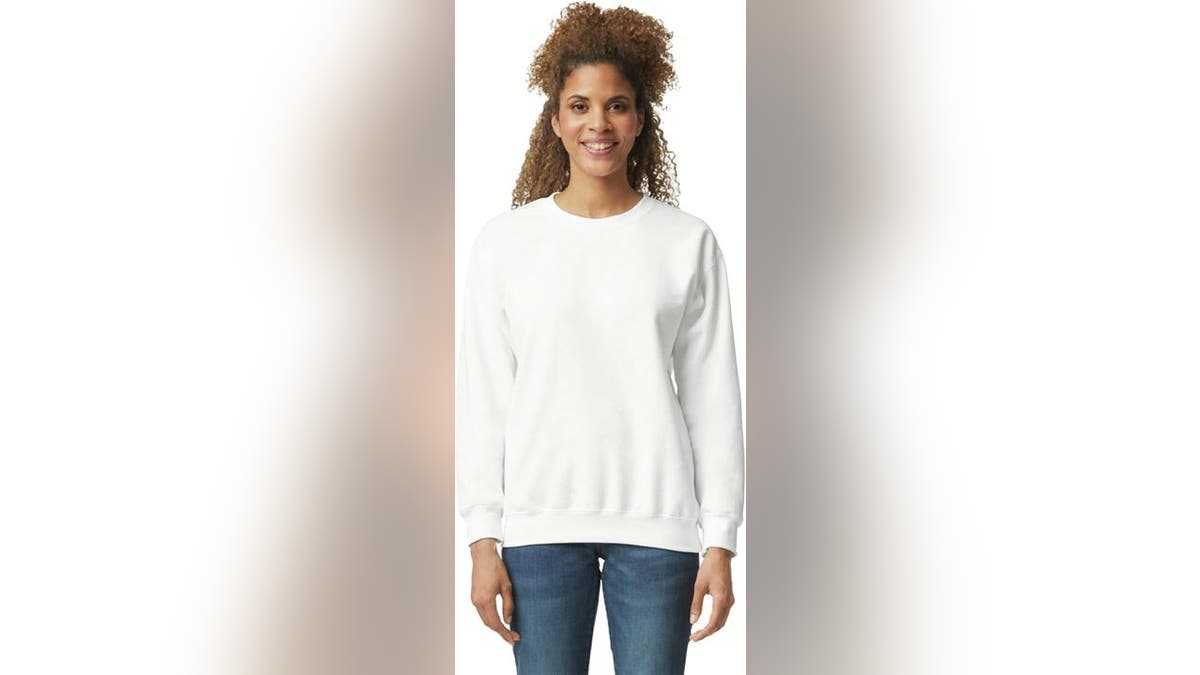 Layer this sweatshirt with jackets and flannels.