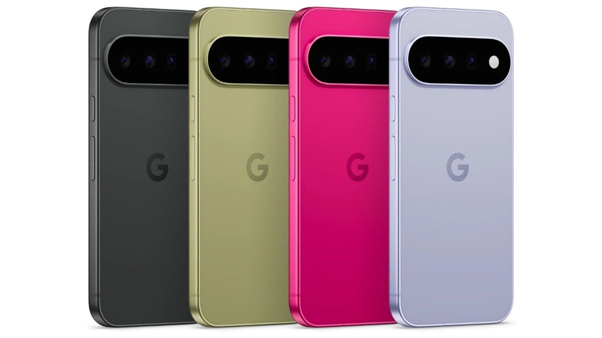 A lineup of Pixel electronics