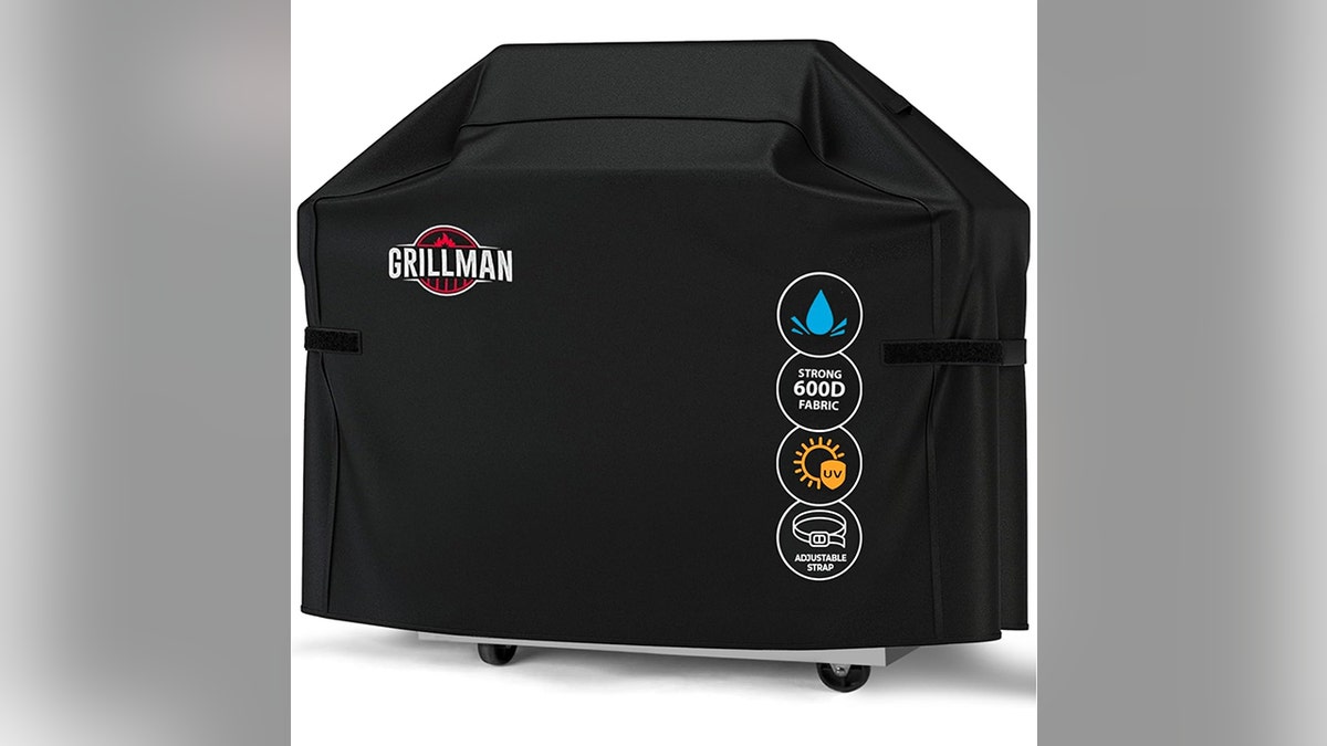 Protect your grill from wet, cold weather.