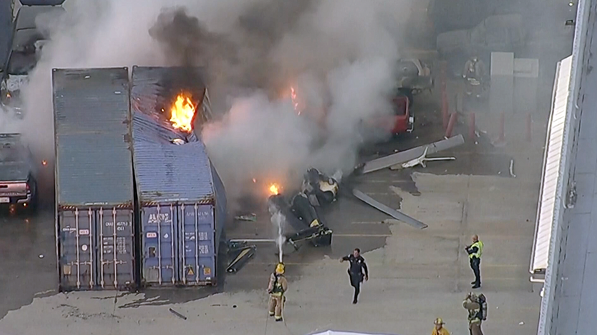 Helicopter crash