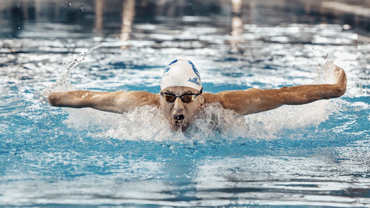 IDF veteran swimming