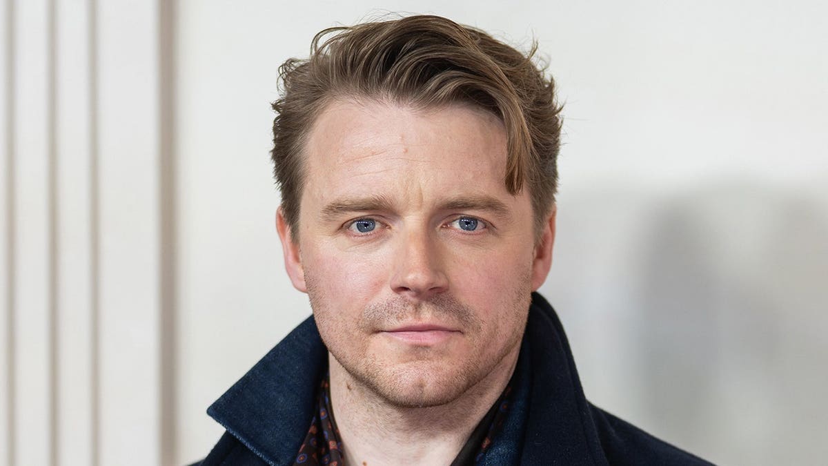 Jack Lowden attends the Ella McCay UK special screening at Picturehouse Central in London.