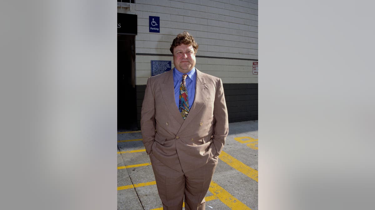 Actor John Goodman in a portrait photograph from circa 1990.
