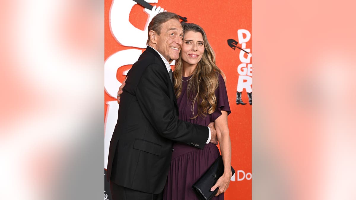 John Goodman and Anna Beth Goodman attend the Los Angeles premiere of Digger.
