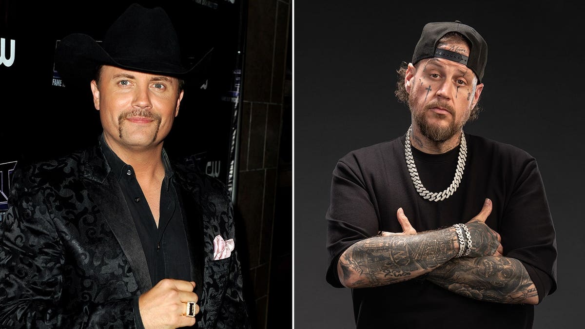 John Rich and Jelly Roll side-by-side
