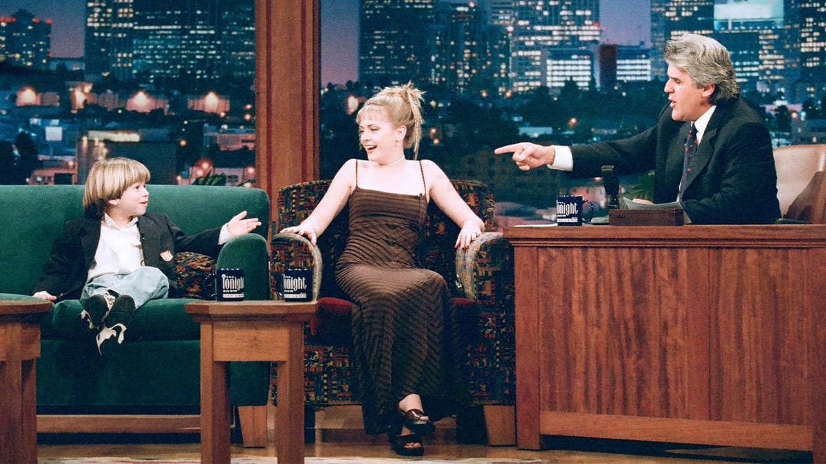 Justin Cooper, Melissa Joan Hart on Jay Leno